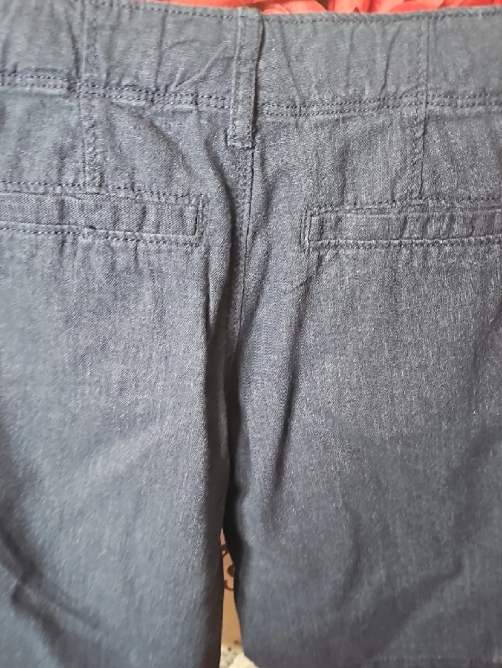 Old Navy Girls Blue Drawstring Light Bermuda Shorts Size 8